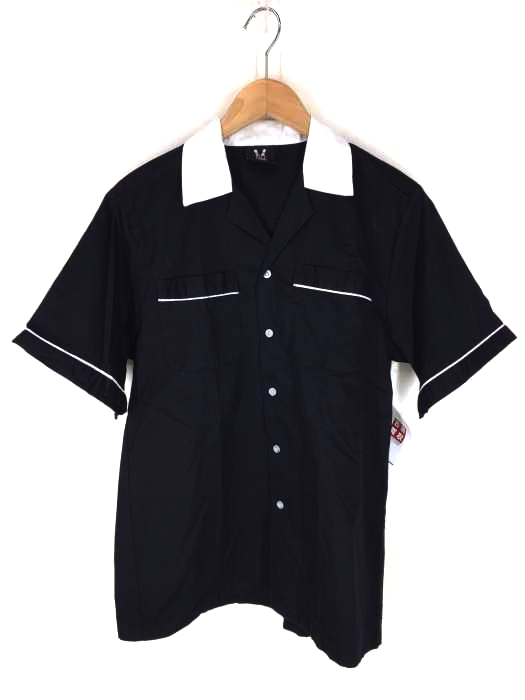 HILTON(ヒルトン) ボーリングシャツ オープンカラーシャツ メンズ JPN：S