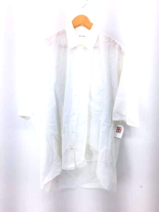 SACRA(サクラ) ウオッシュドタイ プライターシャツ レディース JPN:38