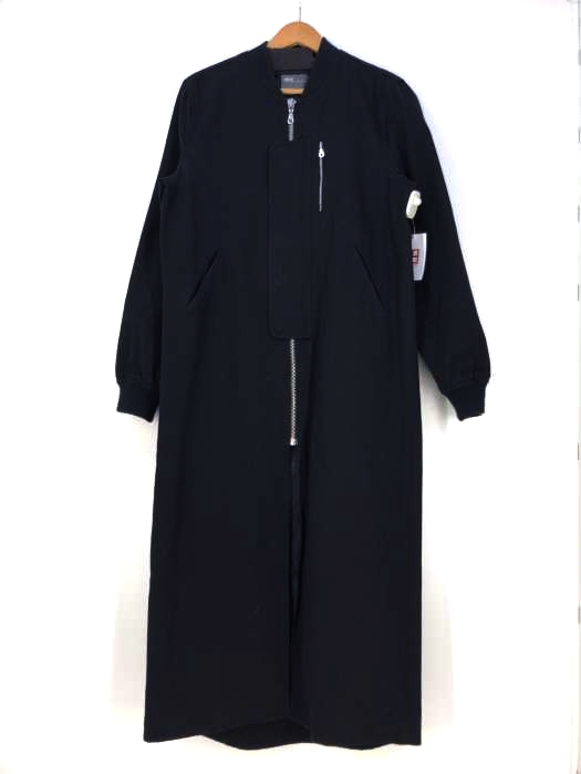asos(エイソス) ロングジップアップブルゾン メンズ  XS