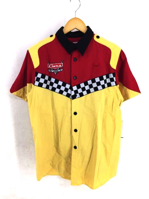 USED古着(ユーズドフルギ) チェッカーデザインレーシングシャツ メンズ JPN:M