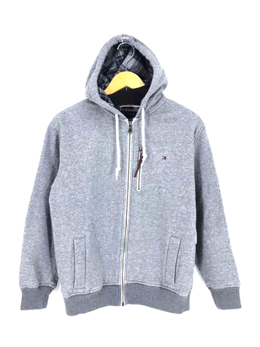 トミーヒルフィガー TOMMY HILFIGER ロゴ刺繍プルオーバーパーカー メンズ JPN：S