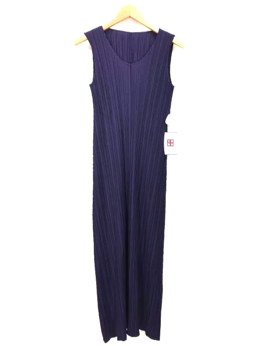 PLEATS PLEASE ISSEY MIYAKE(プリーツプリーズイッセイミヤケ) ノースリーブプリーツワンピース レディース JPN：1