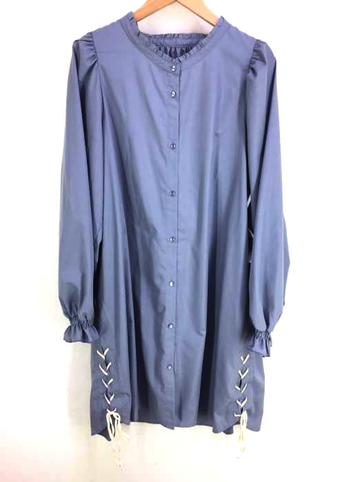 USED古着(ユーズドフルギ) SLURR フリルカラーワンピース レディース F