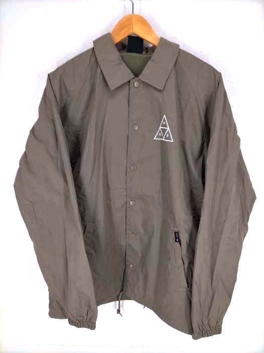 HUF(ハフ) ESSENTIALS TT COACHES JACKET メンズ JPN：M