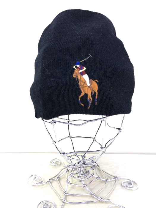 POLO RALPH LAUREN(ポロラルフローレン) メリノウール ポニー刺繍 ビーニー メンズ 無