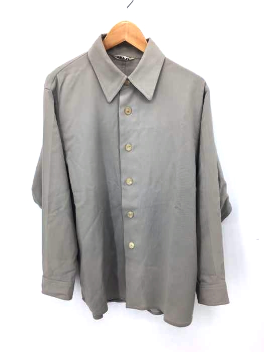AURALEE(オーラリー) HAED TWIST WOOL DOBBY SHIRTS メンズ JPN:1
