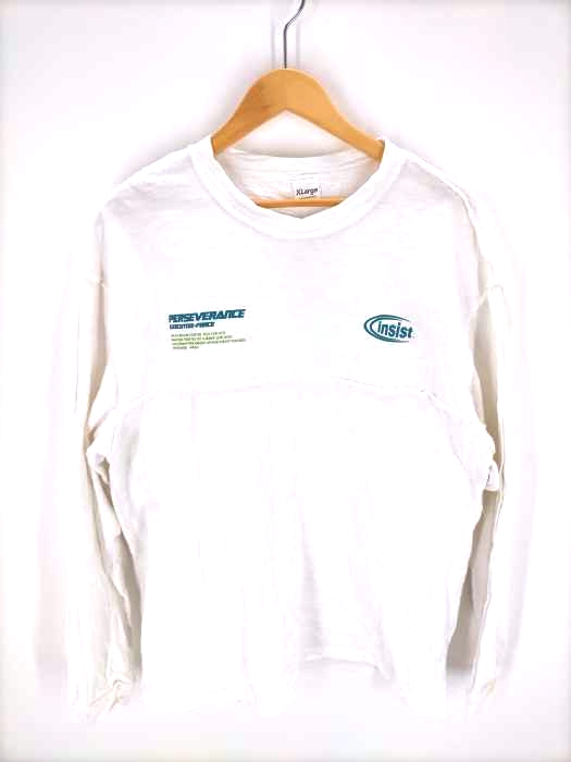 USED古着(ユーズドフルギ) INSIST インサイドアウトデザイン ロングスリーブTシャツ メンズ JPN：XL