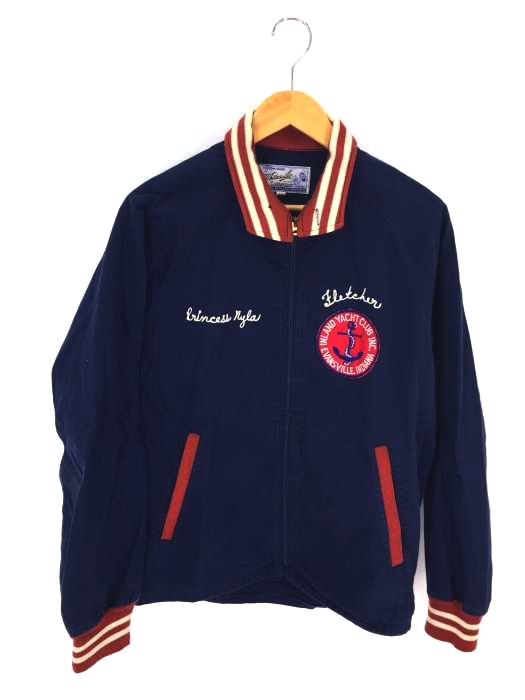 Whitesville(ホワイツビル) チェーンステッチ スイングトップ メンズ US：40