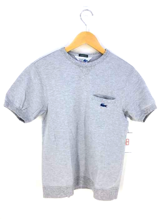 CHEMISE LACOSTE(シュミーズ ラコステ) ワンポイント刺繍鹿の子Tシャツ メンズ JPN：3