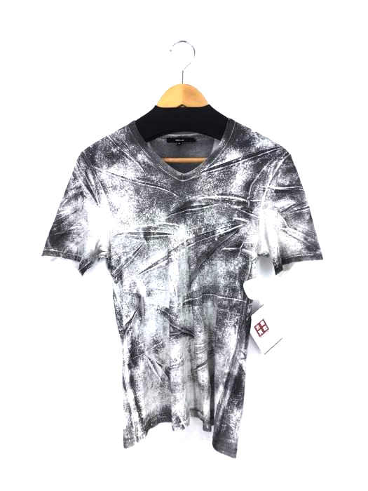 SHELLAC(シェラック) 総柄 VネックTシャツ メンズ  44
