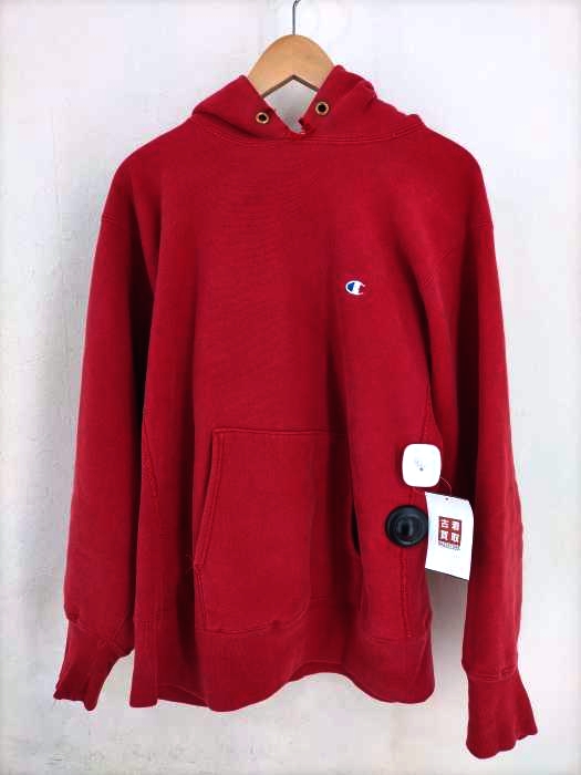 Champion(チャンピオン) 80S USA製 トリコタグ REVERSE WEAVE 目有りパーカー メンズ import：L