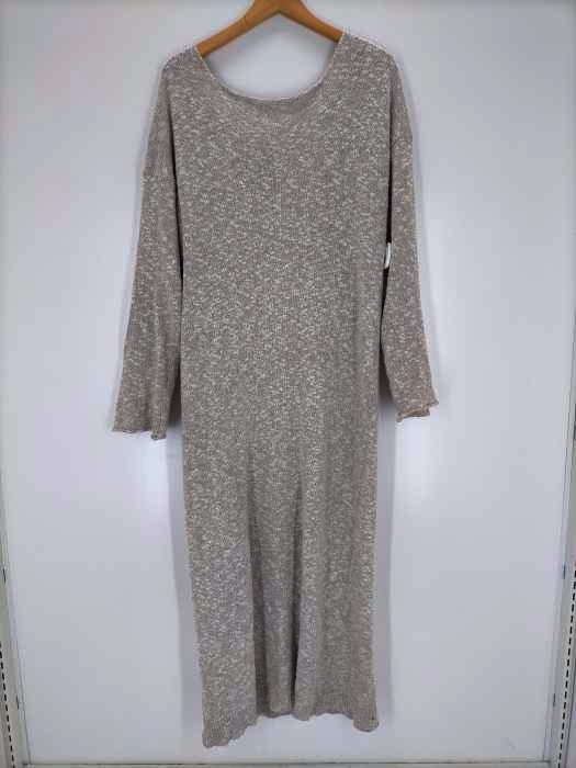 Sea Room lynn(シールームリン) バックオープンコットンニットワンピース レディース JPN：S