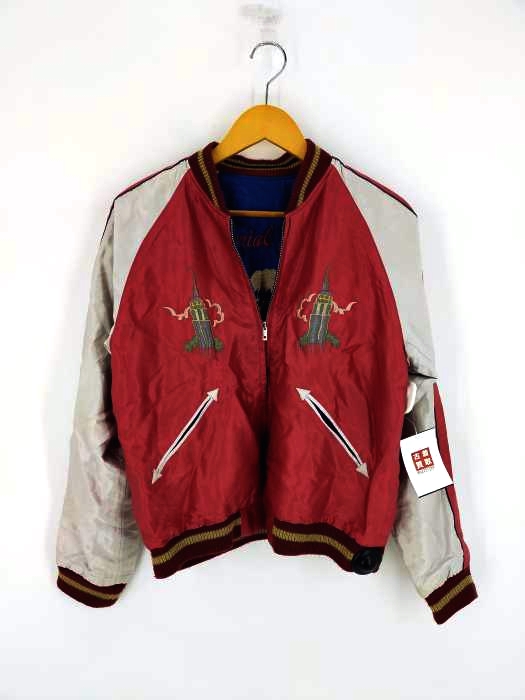 テーラー東洋(テーラートウヨウ) SOUVENIR JACKET リバーシブルサテンスカジャン メンズ JPN：M