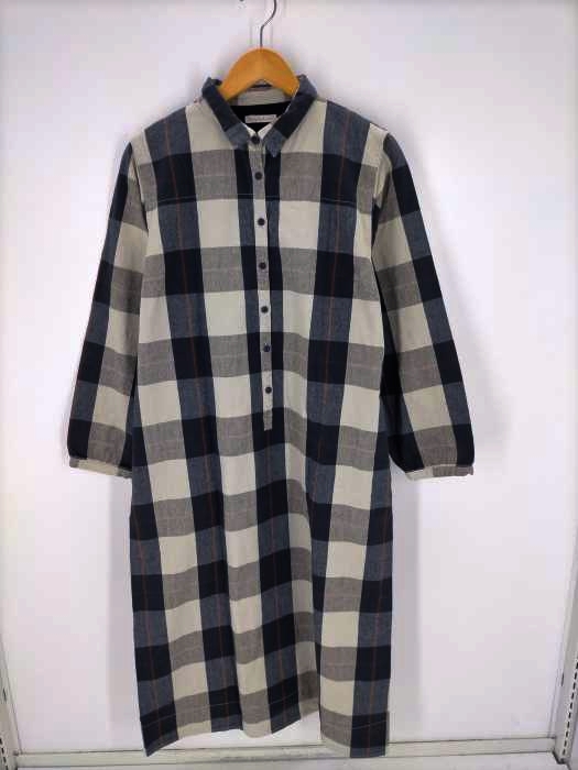 sunny clouds(サニークラウズ) ブロックチェックプルオーバーシャツワンピース レディース JPN：XL