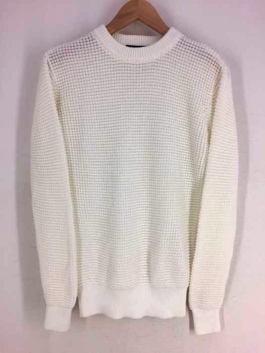 アズールバイマウジー AZUL by moussy WAFFLE STITCH CN KNIT メンズ  S