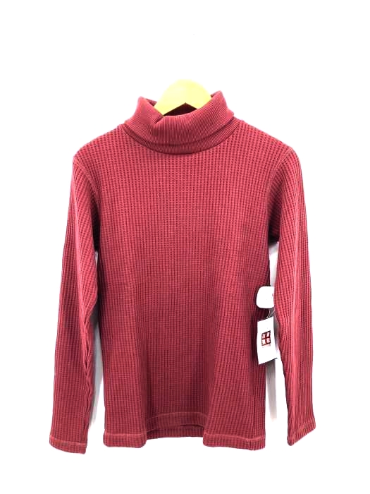 AZUL by moussy(アズールバイマウジー) ビッグワッフルタートルネックプルオーバー メンズ  S
