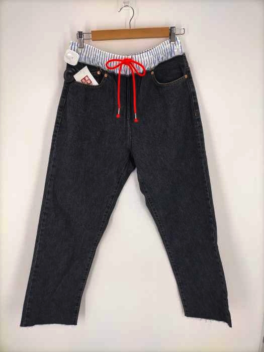 ネーム Name. 18AW FAKE LAYERED WAIST DENIM PANTS メンズ JPN：2