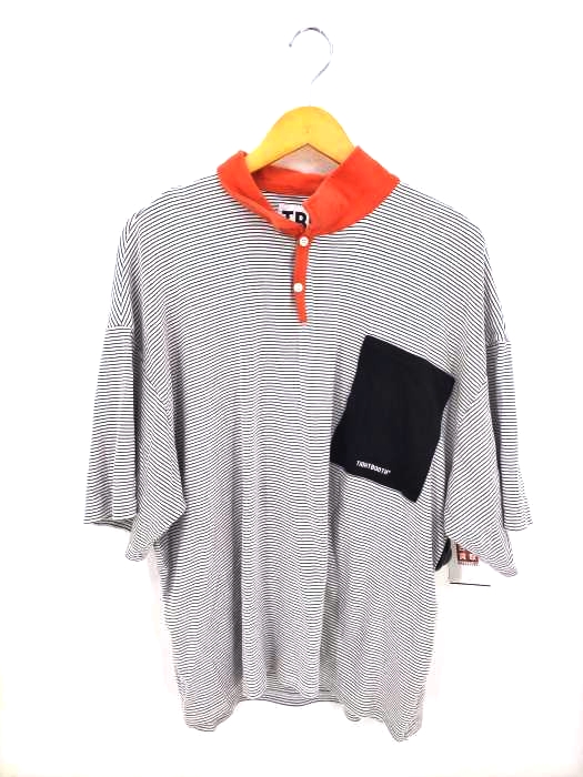 TBPR(TIGHTBOOTH PRODUCTION)(タイトブースプロダクション) STRIPE POLO-Shirt メンズ JPN：L