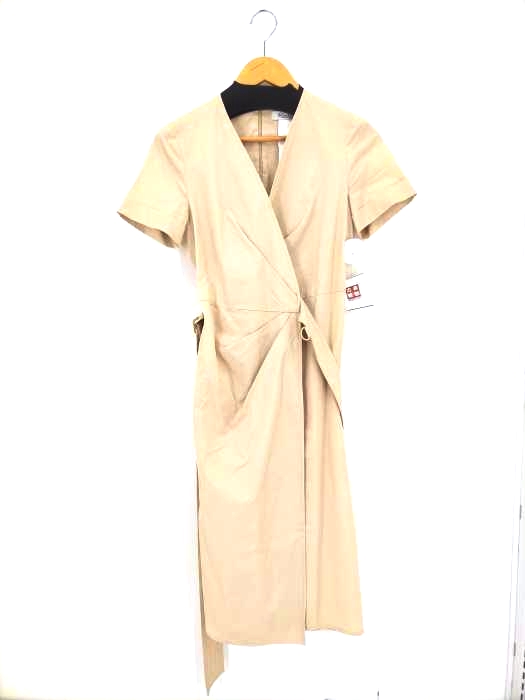 MAX MARA(マックスマーラ) 白タグ S/Sベルテッドワンピース レディース JPN：38