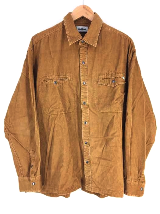 L.L.Bean(エルエルビーン) 70s～80s コーデユロイシャツ メンズ  L