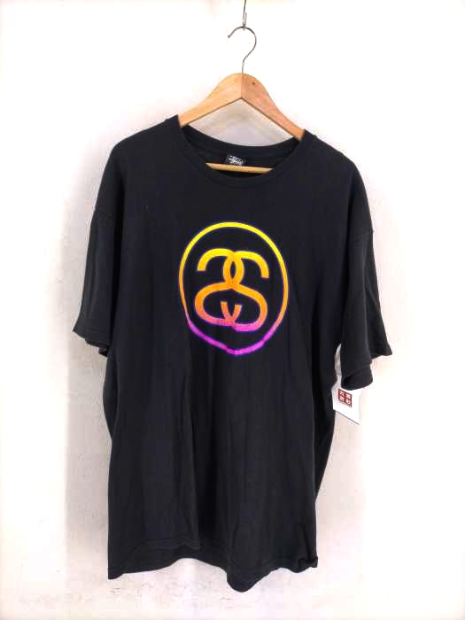 Stussy(ステューシー) メキシコ製 HAVE A GOOD VIBE SSリンク クルーネックTシャツ メンズ JPN：XL