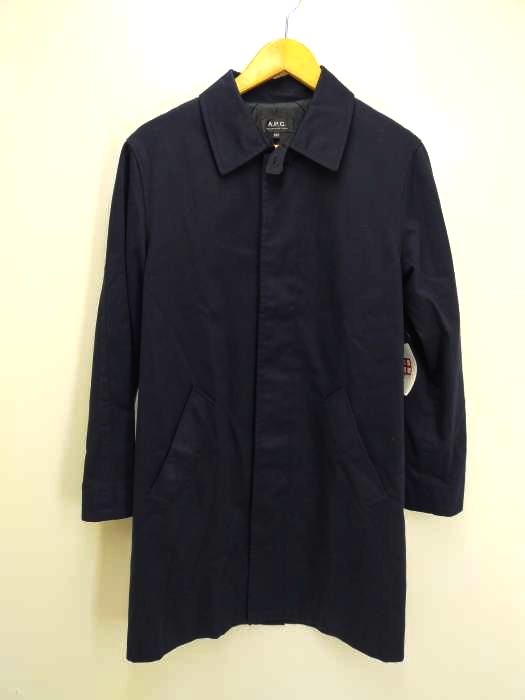 アーペーセー A.P.C. RUE MADAME PARIS ステンカラーコート メンズ  XXS