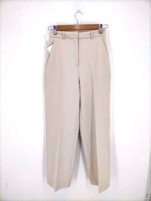 ザラ ZARA センタープレス ワイドスラックス レディース JPN：XS