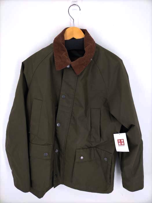 ザラ ZARA 襟コーデュロイ ハンティングジャケット メンズ import：M