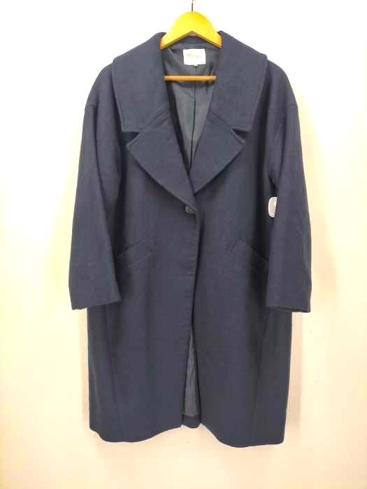 エヘカソポ ahka sopo ウール混 チェスターコート レディース JPN：M
