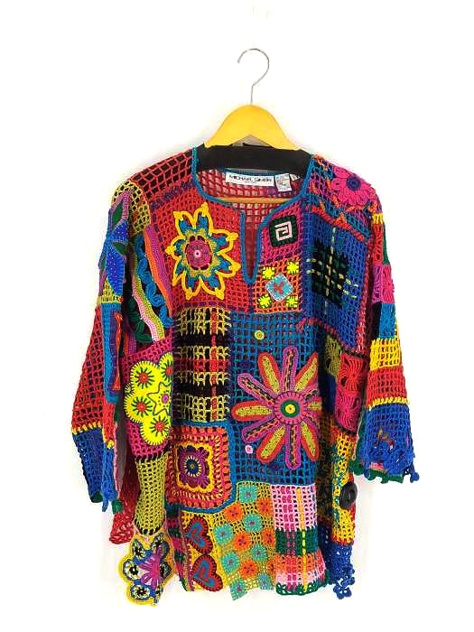 ユーズドフルギ USED古着 {{MICHAEL SIMON}} クロシェニット レディース ONE SIZE