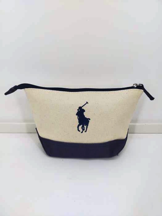 ポロラルフローレン POLO RALPH LAUREN ポニー刺繍キャンバスポーチ メンズ 表記無