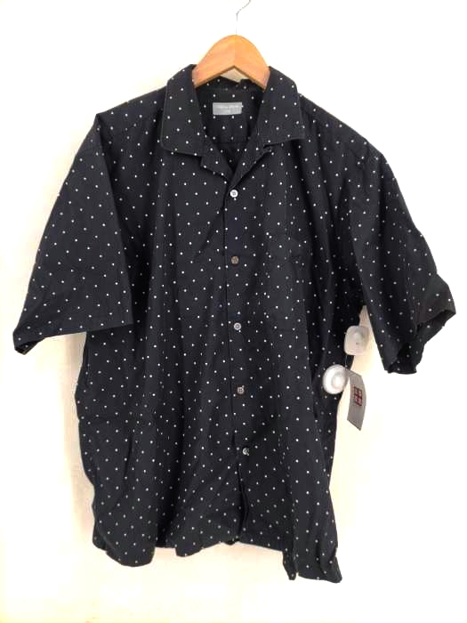 コムデギャルソンオム COMME des GARCONS HOMME ドット柄 開襟ボックスシルエットシャツ メンズ 表記無