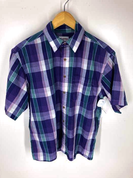 windridge.(ウインドリッチ) チェック半袖シャツ メンズ import：M import：M