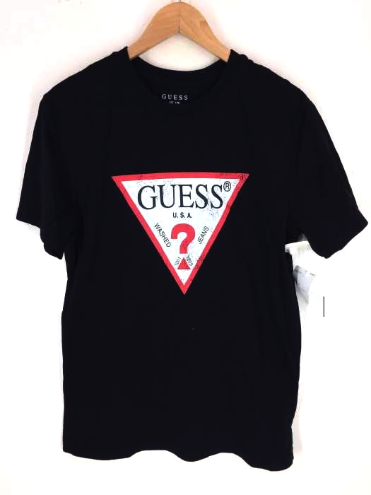 GUESS(ゲス) ロゴプリント Tシャツ メンズ JPN：L