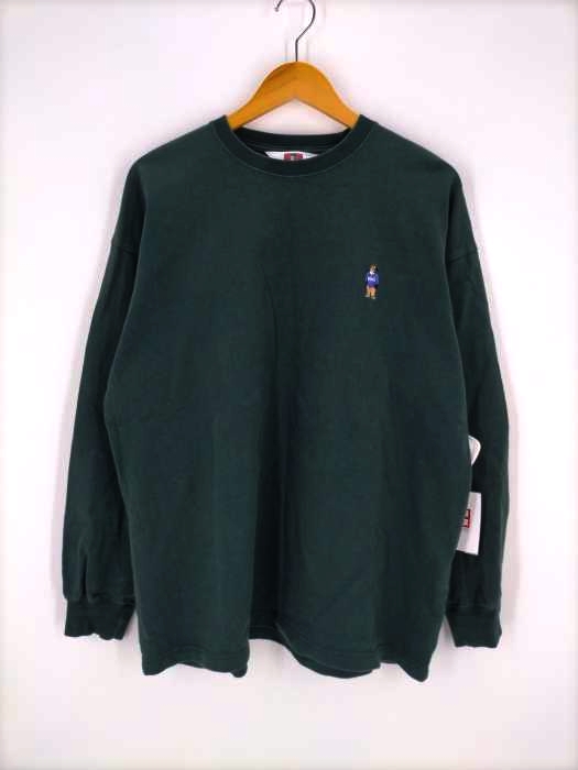 BEN DAVIS(ベンデイビス) ロゴ刺 繍ロングスリーブTシャツ メンズ JPN：L