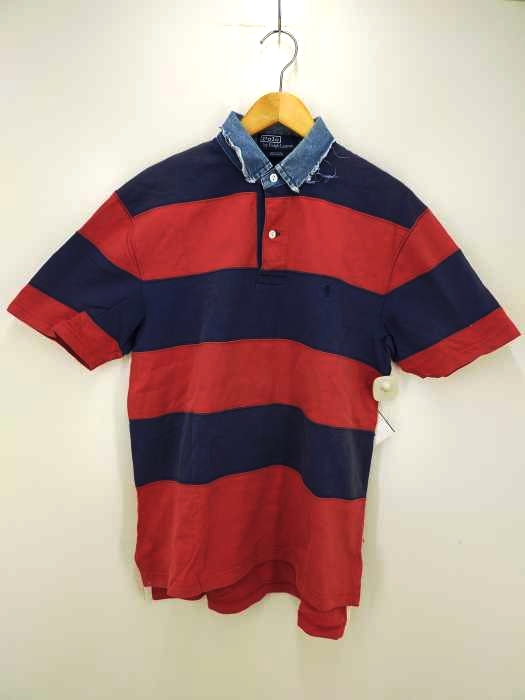 Polo by RALPH LAUREN(ポロバイラルフローレン) スモールポニー刺繍 ラガーシャツ メンズ JPN：L