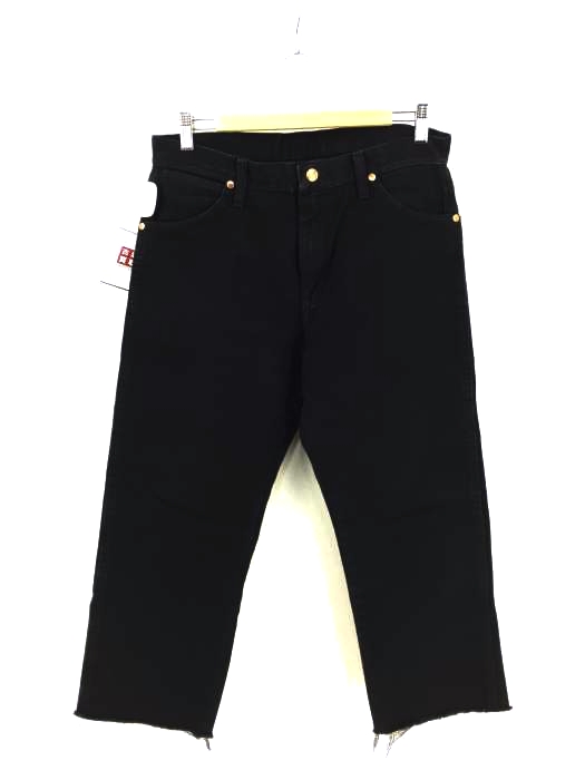 Wrangler(ラングラー) ブラックデニムパンツ メンズ  32