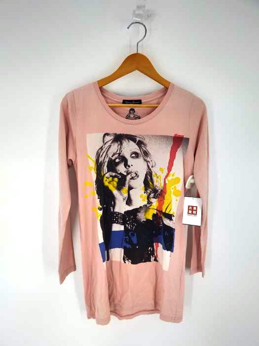 HYSTERIC GLAMOUR(ヒステリックグラマー) COURTNEY LOVEプリント ロングスリーブTシャツ レディース FREE