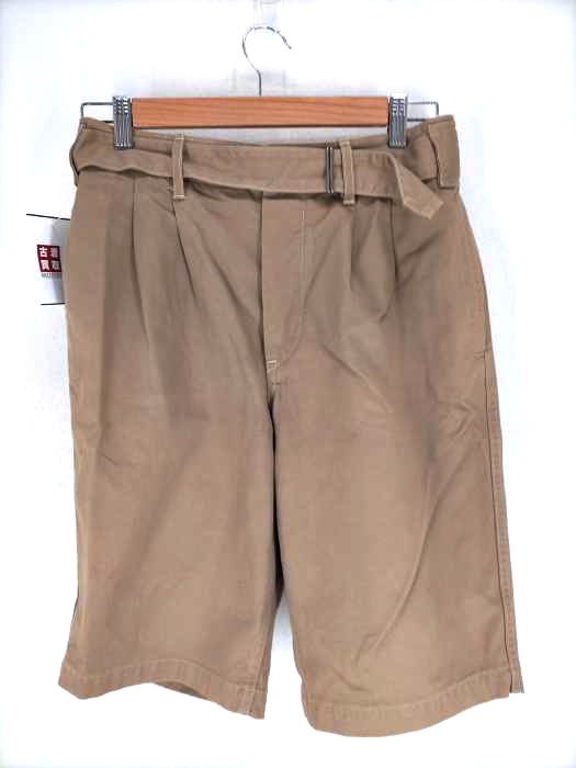 COMOLI(コモリ) Belted Chino Short Pant メンズ JPN：0