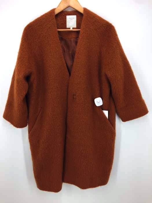 B:MING by BEAMS(ビーミングバイビームス) シャギーノーラペルコート レディース JPN：S