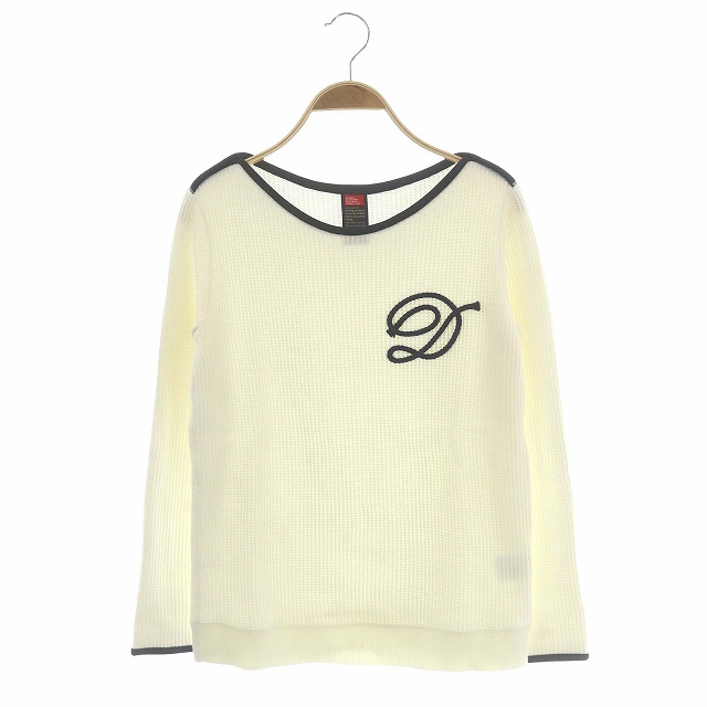 DOUBLE STANDARD CLOTHING(ダブルスタンダードクロージング) ダブルスタンダードクロージング ダブスタ DOUBLE STANDARD CLOTHING カットソー ワッフルニット 長袖 F 白 黒 ホワイト ブラック /MF レディース レディース  F