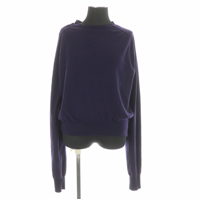 JOURNAL STANDARD(ジャーナルスタンダード) NEU 19AW ニット セーター 長袖 レイヤード風 ウール混 紫 パープル /MF レディース  サイズ表記なし