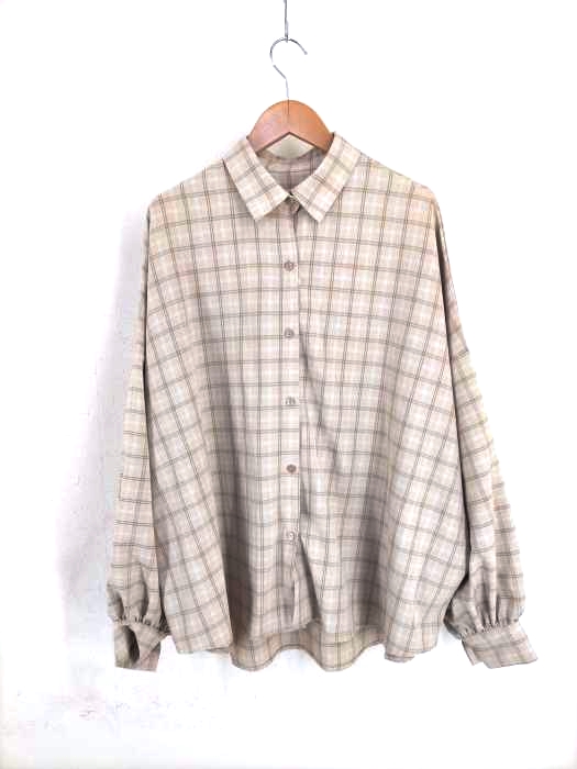 USED古着(ユーズドフルギ) ワイドチェックシャツ レディース FREE