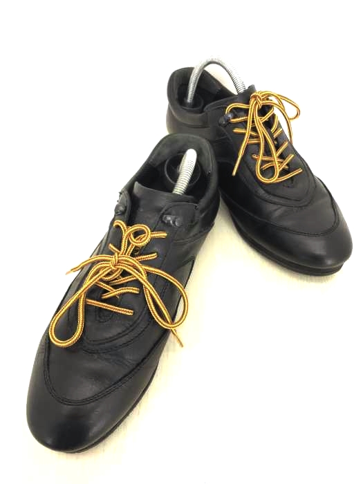 Salvatore Ferragamo(サルヴァトーレフェラガモ) レザースニーカー メンズ 8 1/2