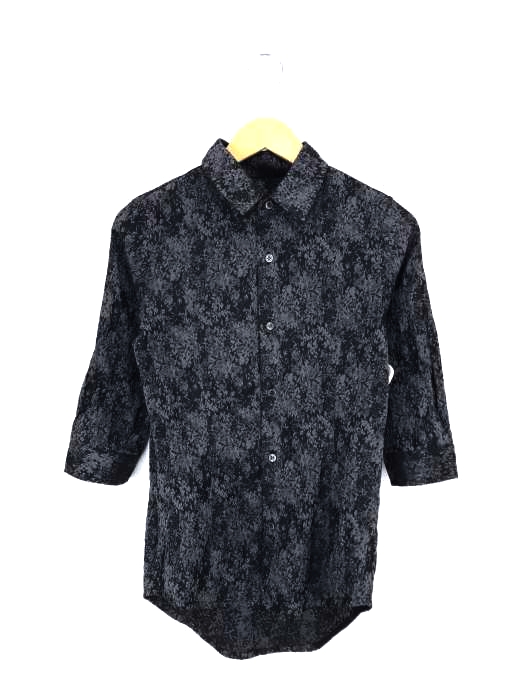 JURY BLACK(ジュリーブラック) 総柄デザインシャツ メンズ JPN：S