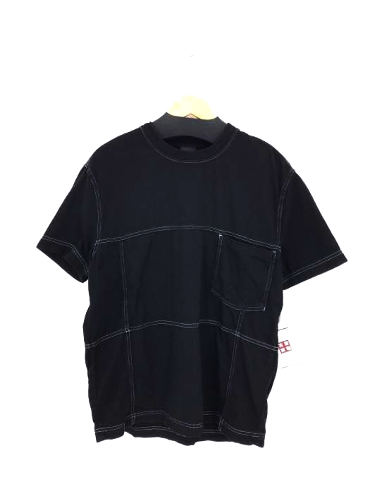 ZARA(ザラ) ステッチデザイン ポケットクルーネックTシャツ メンズ import：S