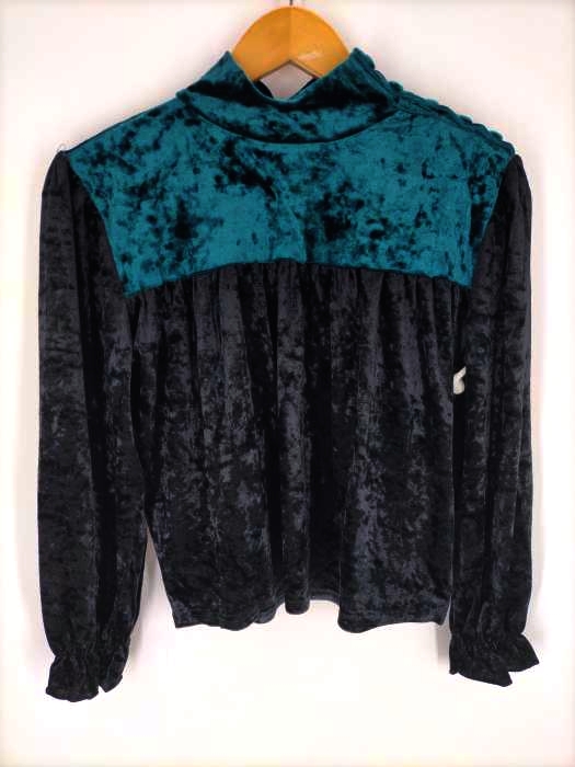 スライ SLY COLOR DOCKING VELOR TOPS レディース  1
