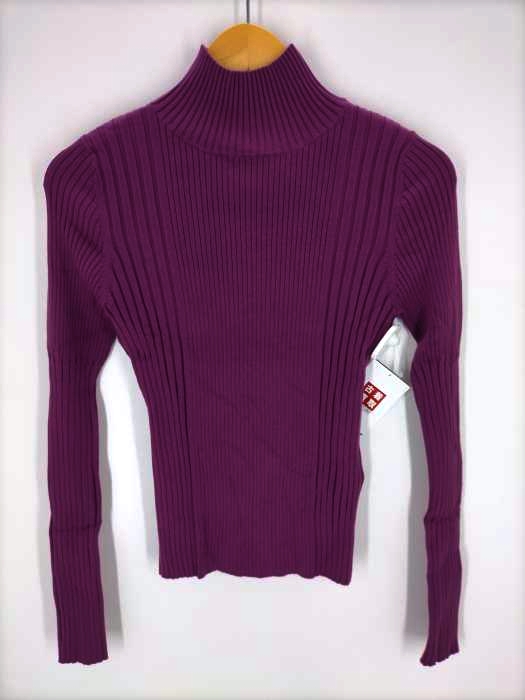 moussy(マウジー) SWITCHING RIB KNIT TOP レディース  FREE