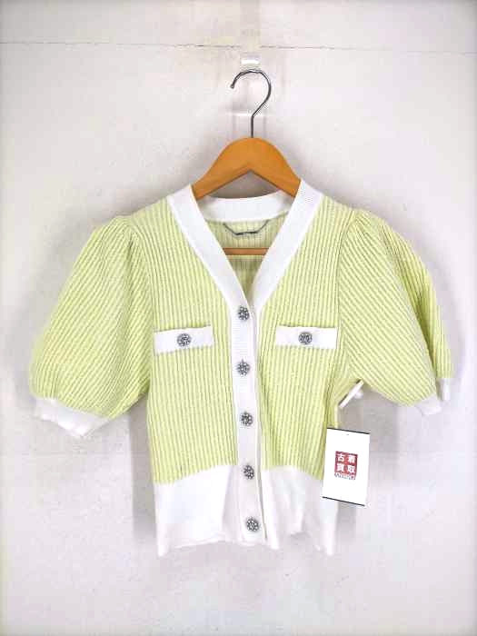 CELFORD(セルフォード) 22SS ツイード半袖カーディガン レディース JPN：36