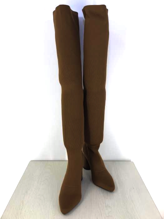 スライ SLY RIB FITTED KNEE HIGH BOOTS レディース  S